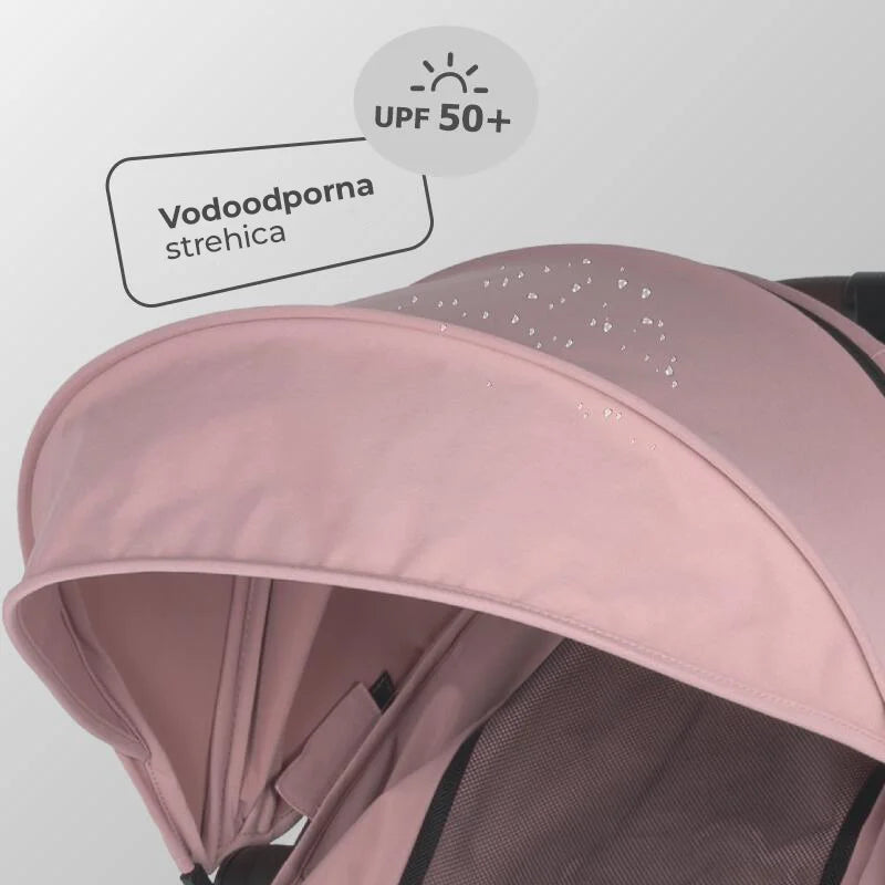 Coccolle® Melia premium športni voziček - Blush Rose