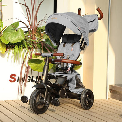 QPlay Rito Deluxe otroški tricikel - Grey