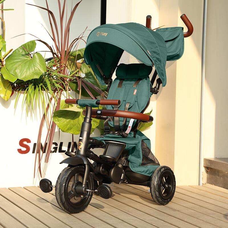 QPlay Rito Deluxe otroški tricikel - Green