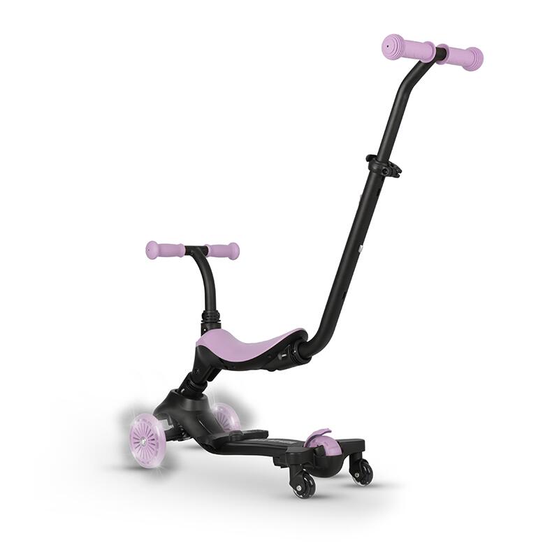 QPlay Sema otroški skiro 6v1 EVO - Violet