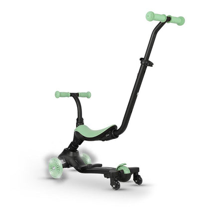QPlay Sema otroški skiro 6v1 EVO - Green