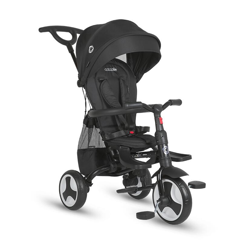 Coccolle Spectra Plus Premium otroški tricikel - Jet Black