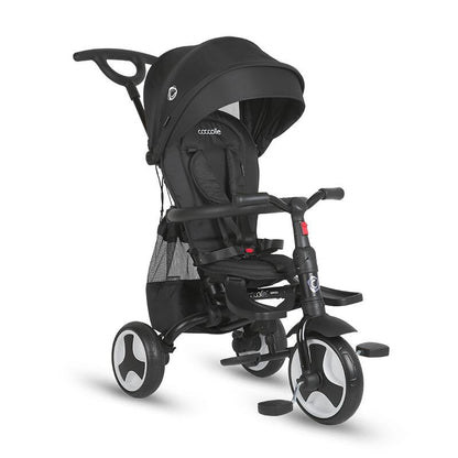 Coccolle Spectra Plus Premium otroški tricikel - Jet Black