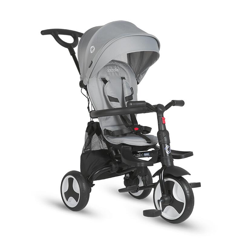 Coccolle Spectra Plus Premium otroški tricikel - Neutral Grey