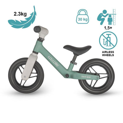 Coccolle First Way otroški poganjalec – Mint