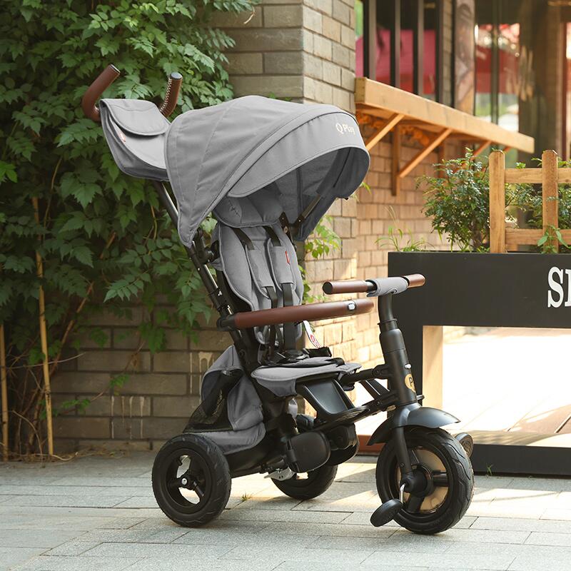 QPlay Rito Deluxe otroški tricikel - Grey