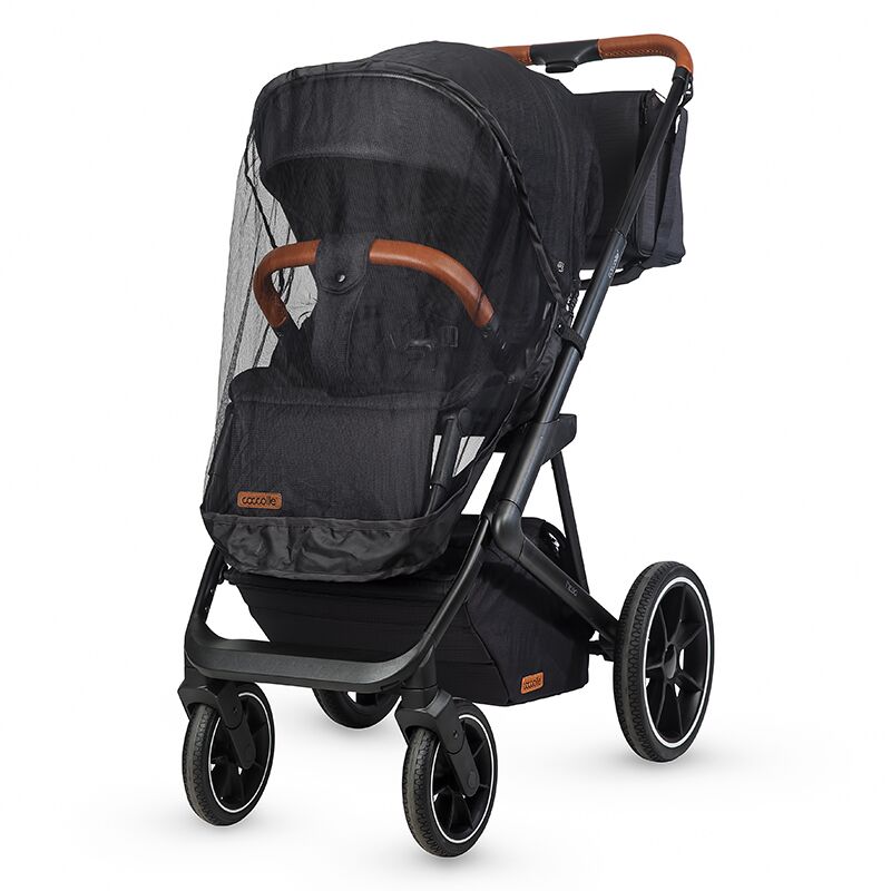 Coccolle Nessia otroški voziček 2v1 – Diamond Black