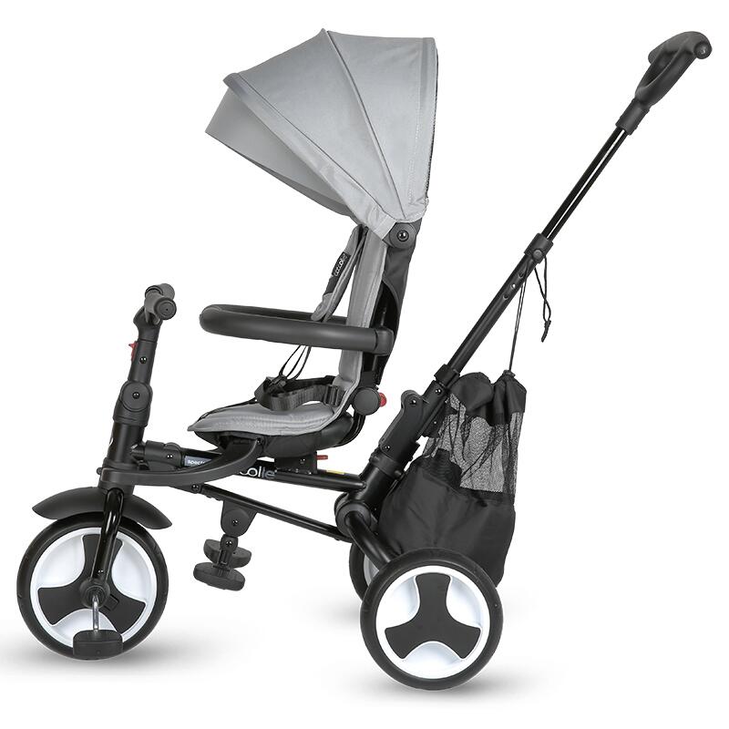 Coccolle Spectra Plus Premium otroški tricikel - Neutral Grey