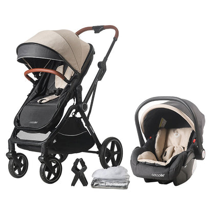 Coccolle Amani otroški voziček 3v1 - Sand Beige