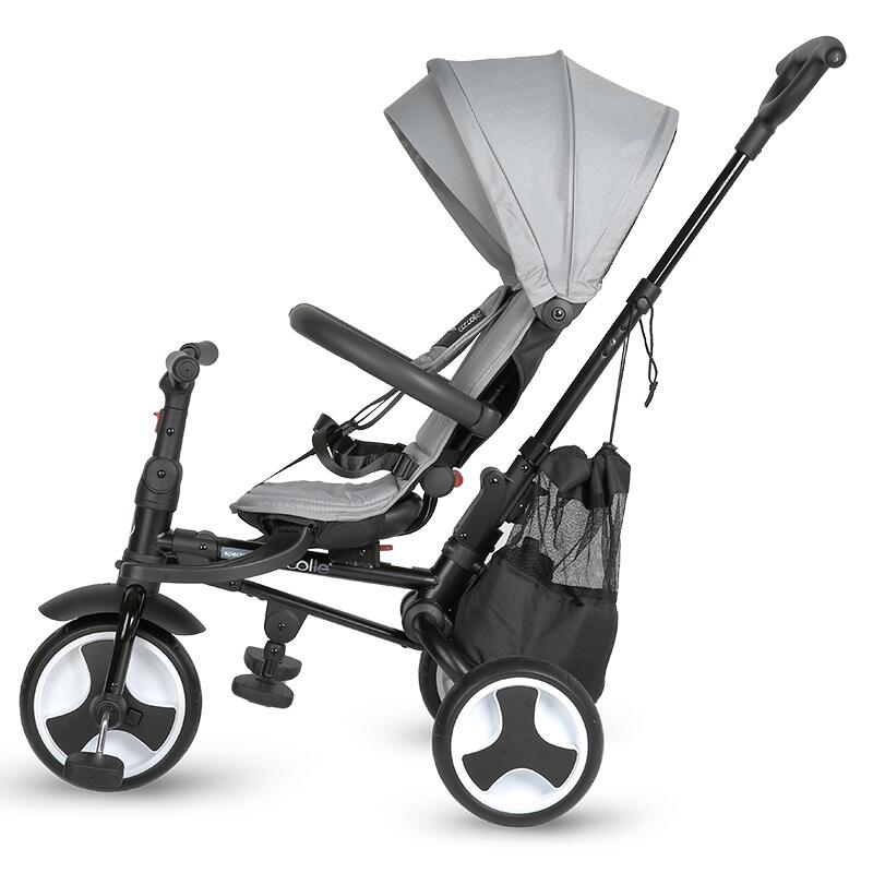 Coccolle Spectra Plus Premium otroški tricikel - Neutral Grey