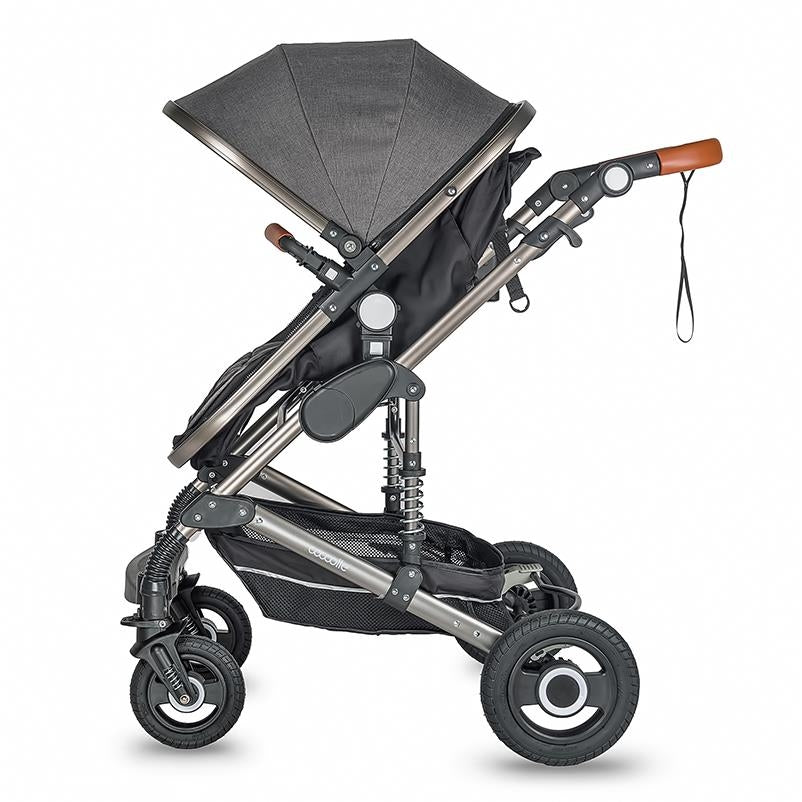 Coccolle Siyana otroški voziček 3v1 – Urban Grey