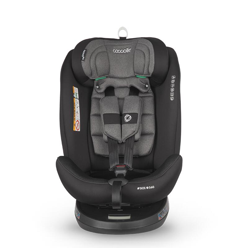 Coccolle Nova i-Size 360° (40-150 cm) otroški avtosedež - Diamond Black