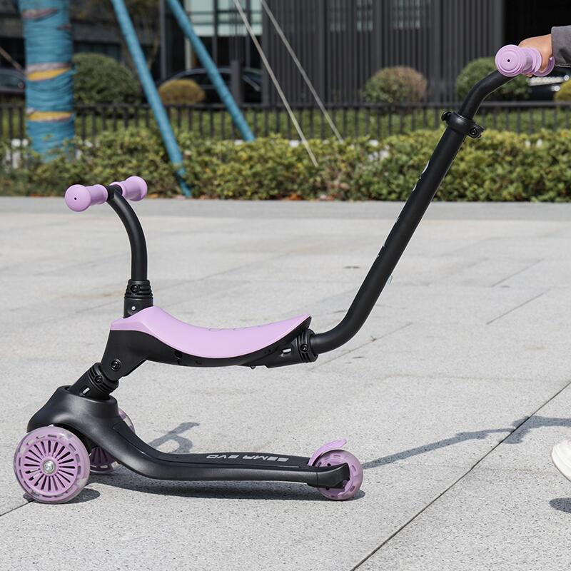 QPlay Sema otroški skiro 6v1 EVO - Violet