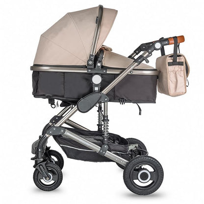 Coccolle Siyana otroški voziček 3v1 – Safari Beige
