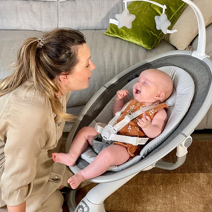 Coccolle Freya večnamenski otroški gugalnik – Baby Blue