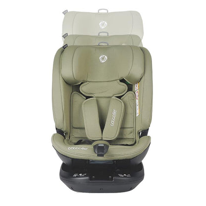 Coccolle Velsa 360° i-Size (40-150 cm) otroški avtosedež - Moss Green