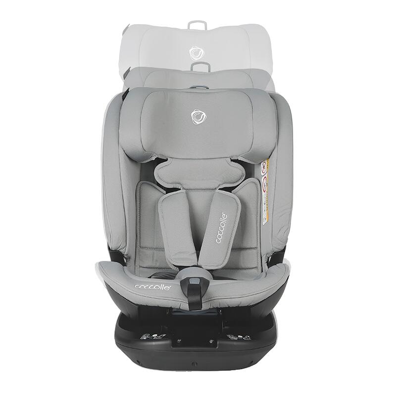 Coccolle Velsa 360° i-Size (40-150 cm) otroški avtosedež - Neutral Grey