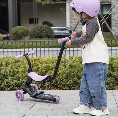 QPlay Sema otroški skiro 6v1 EVO - Violet