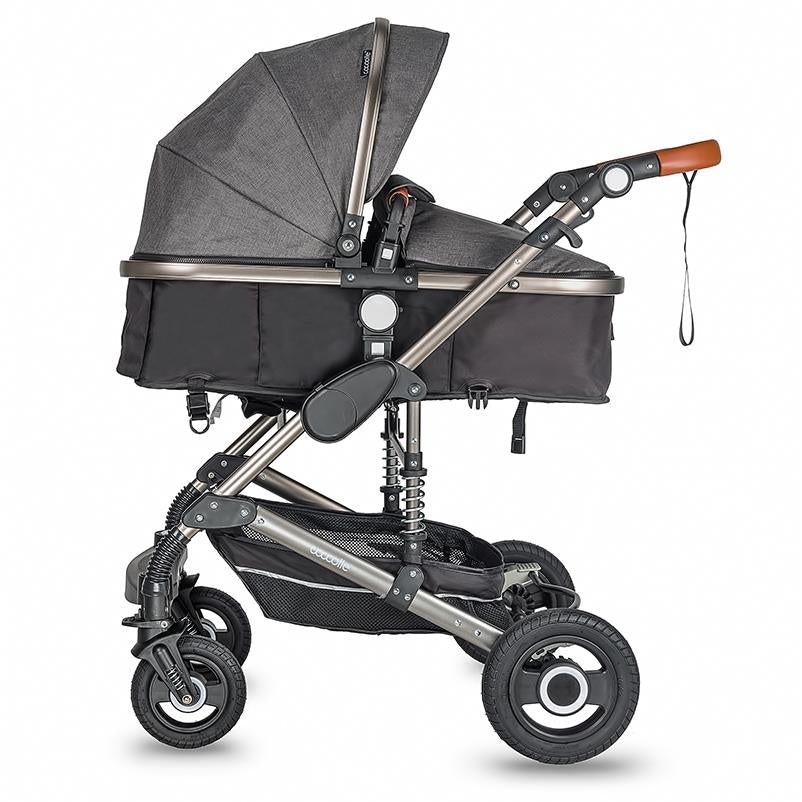 Coccolle Siyana otroški voziček 3v1 – Urban Grey