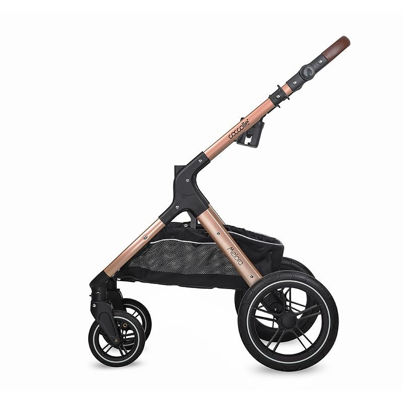 Coccolle Melora otroški voziček 3v1 - Diamond Black