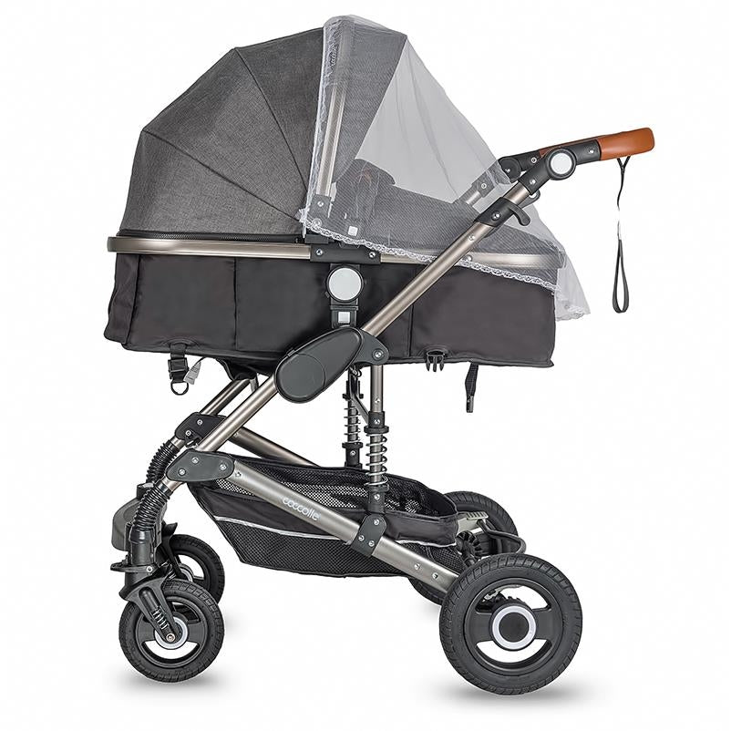 Coccolle Siyana otroški voziček 3v1 – Urban Grey