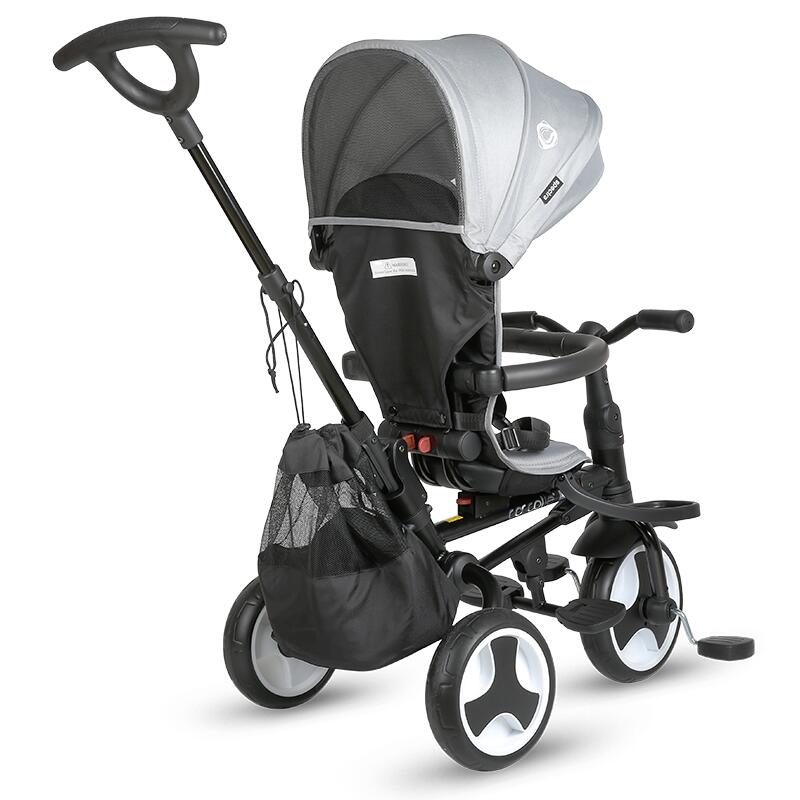 Coccolle Spectra Plus Premium otroški tricikel - Neutral Grey