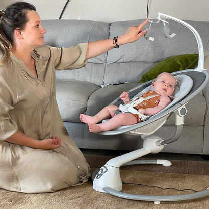 Coccolle Freya večnamenski otroški gugalnik – Baby Blue