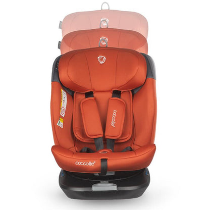 Coccolle Atira i-Size 360° (40-150 cm) otroški avtosedež - Cinnamon Brown