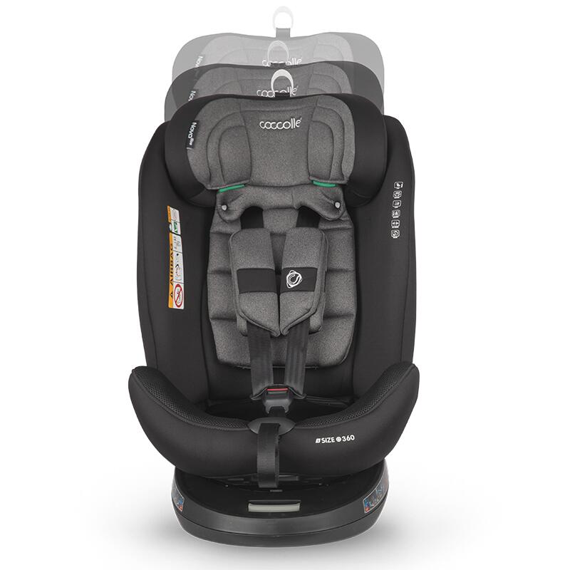 Coccolle Nova i-Size 360° (40-150 cm) otroški avtosedež - Diamond Black
