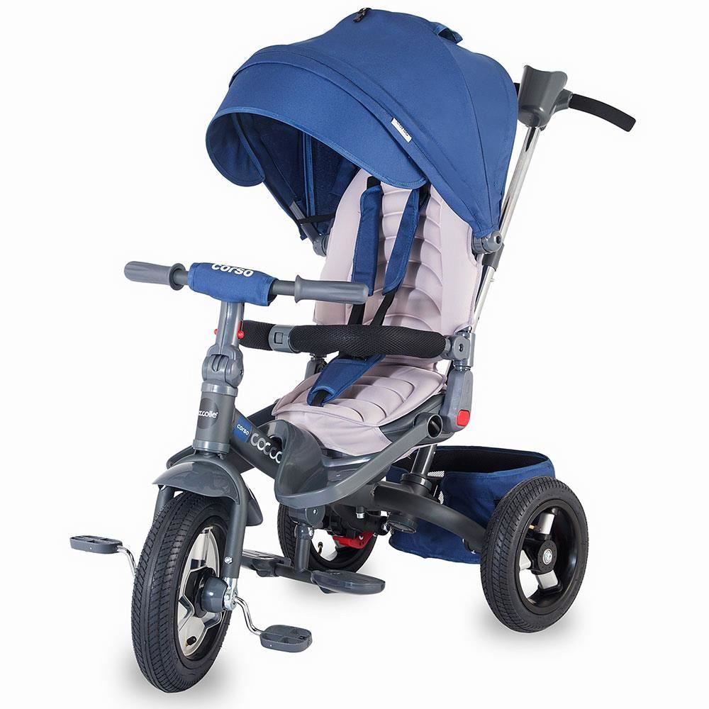 Coccolle Corso večnamenski otroški tricikel - Blue
