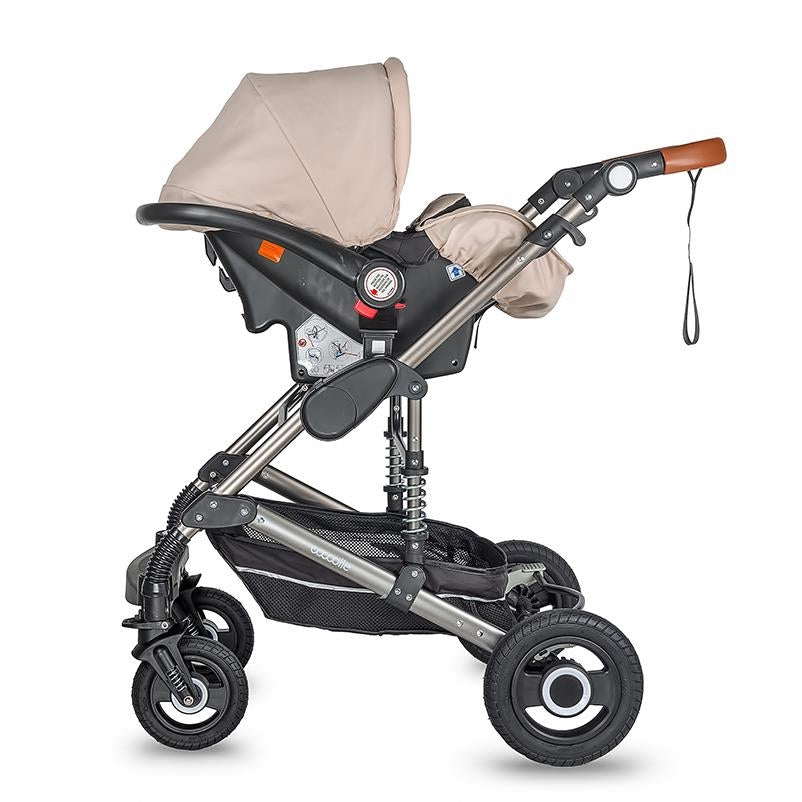 Coccolle Siyana otroški voziček 3v1 – Safari Beige