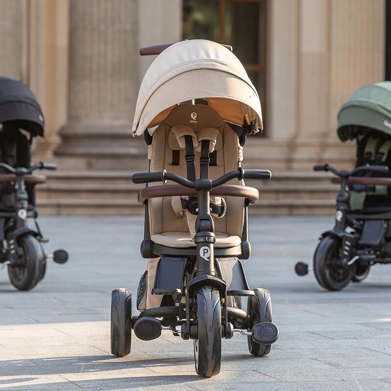 QPlay Comfo Max otroški tricikel - Beige