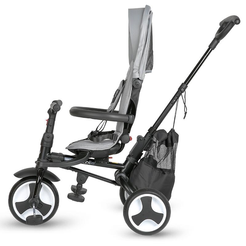 Coccolle Spectra Plus Premium otroški tricikel - Neutral Grey