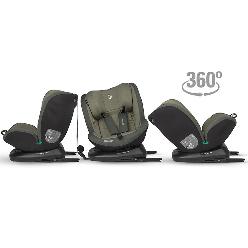 Coccolle Mydo i-Size 360° (40-150 cm) otroški avtosedež - Moss Green