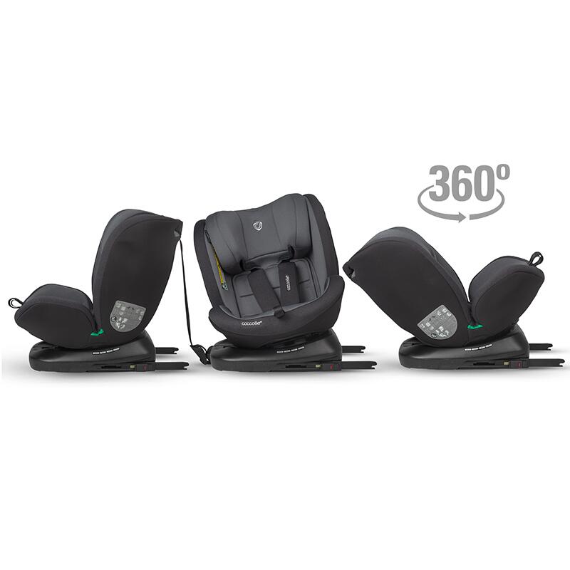 Coccolle Mydo i-Size 360° (40-150 cm) otroški avtosedež - Diamond Black