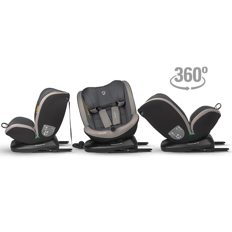 Coccolle Mydo i-Size 360° (40-150 cm) otroški avtosedež - Urban Grey