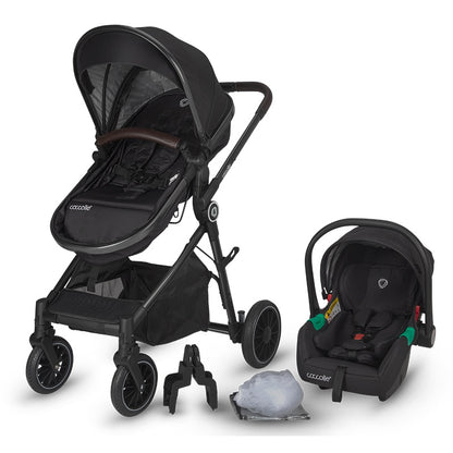 Coccolle Ago transformabilni modularni otroški voziček – Diamond black