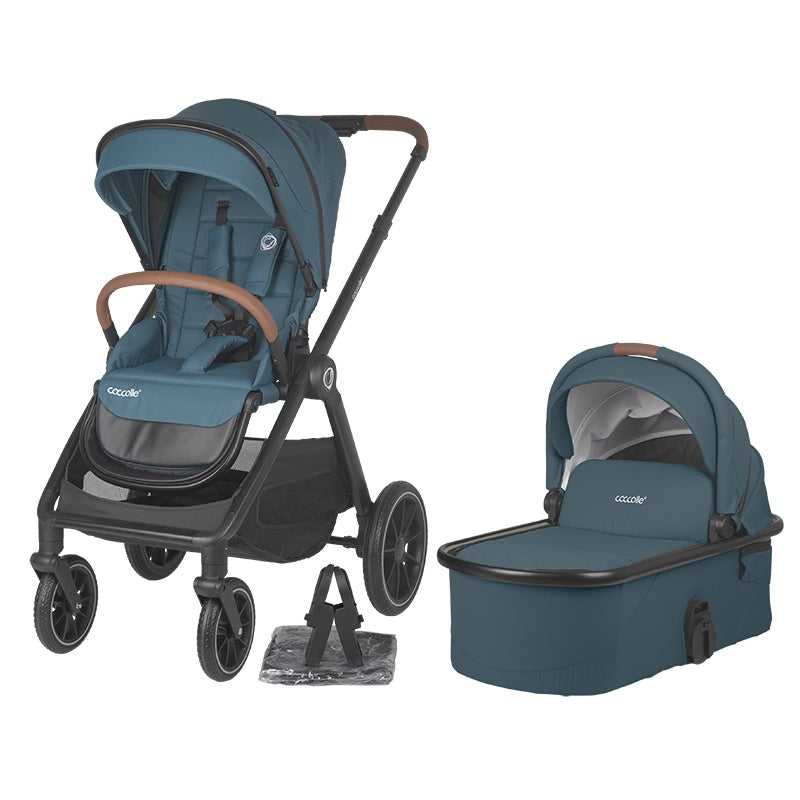 Coccolle Aspen otroški voziček 2v1 – Ocean Blue