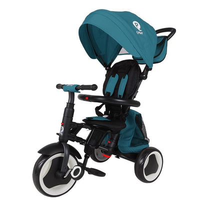 QPlay Rito+ otroški tricikel - Turquoise
