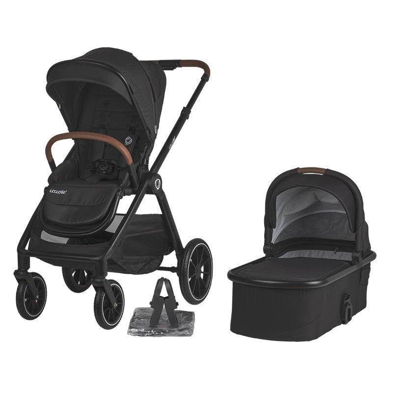 Coccolle Aspen otroški voziček 2v1 – Jet Black