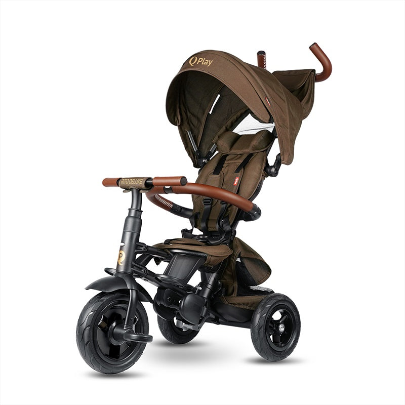 QPlay Rito Deluxe otroški tricikel - Brown