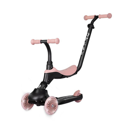 QPlay Sema otroški skiro 6v1 EVO - Pink