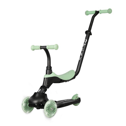 QPlay Sema otroški skiro 6v1 EVO - Green