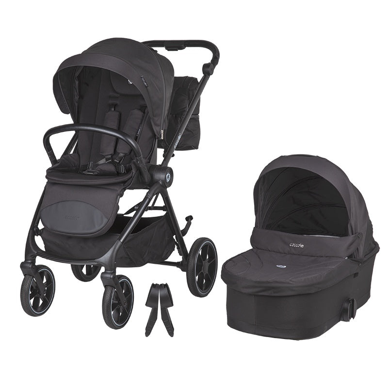 Coccolle Serry otroški voziček 2v1 – Jet Black