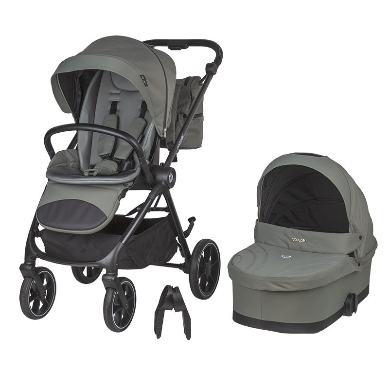 Coccolle Serry otroški voziček 2v1 – Moss Green