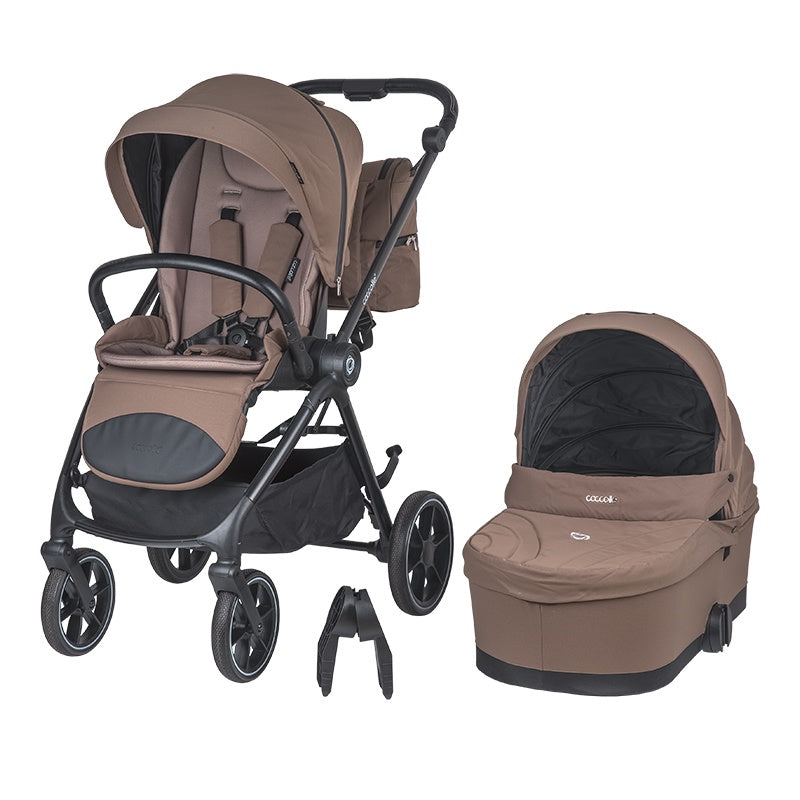 Coccolle Serry otroški voziček 2v1 – Light Taupe