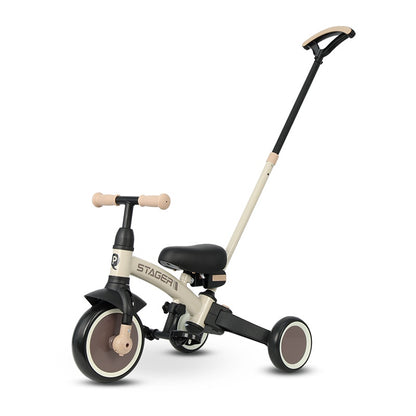 QPlay STAGER otroški tricikel 3v1 - Brown