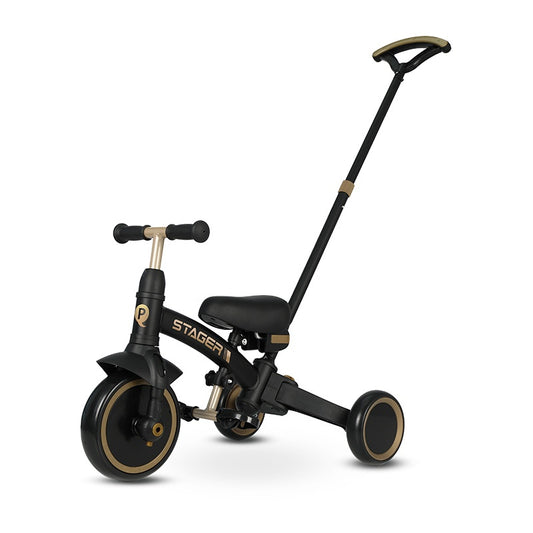 QPlay STAGER otroški tricikel 3v1 - Platinum