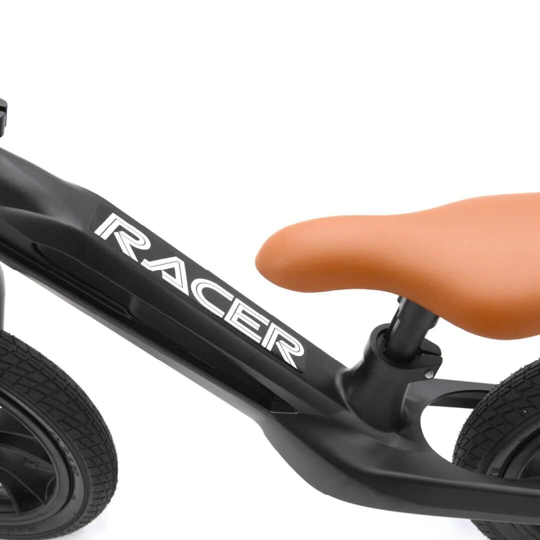 QPlay Racer poganjalec za otroke - Črna